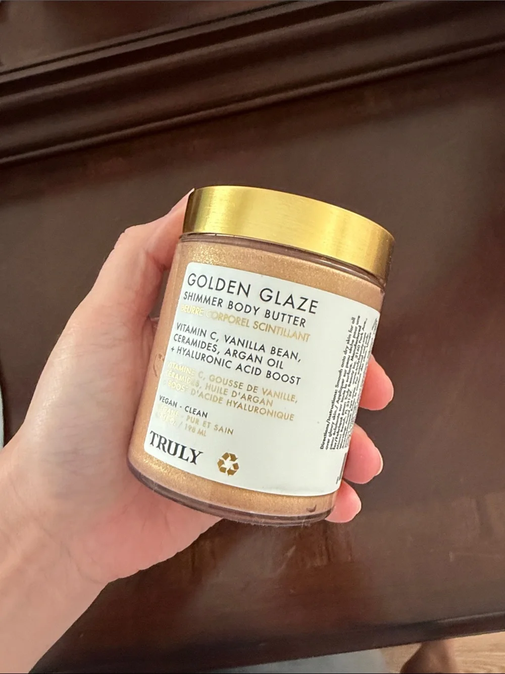 TRULY Golden Glaze Shimmer Body Butter - Gold